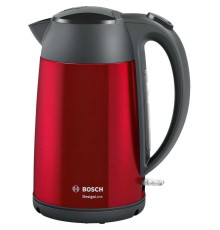 Чайник электрический Bosch TWK3P424 1.7л. 2400Вт красный корпус: металл