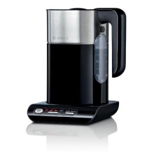 Чайник электрический Bosch TWK8613P 1.5л. 2400Вт черный/серебристый корпус: металл/пластик