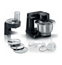 Кухонная машина Bosch Mum Serie 2 MUMS2EB01 планетар.вращ. 700Вт черный/серебристый