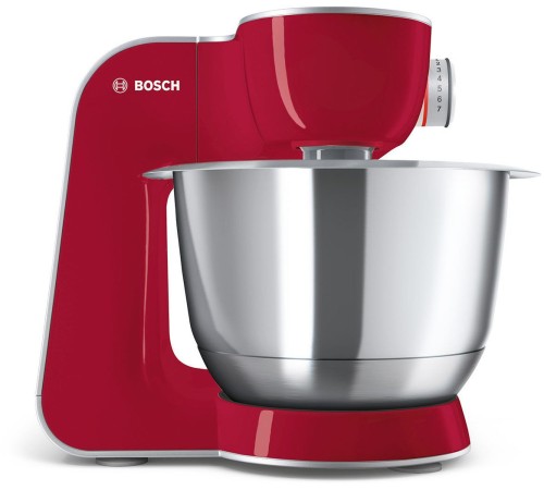 Кухонная машина Bosch Mum5 MUM58720 планетар.вращ. 1000Вт красный/серебристый Кухонная машина Bosch Mum5 MUM58720 планетар.вращ. 1000Вт красный/серебристый