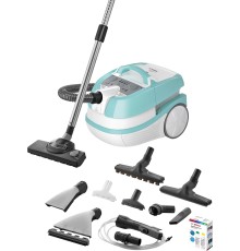 Пылесос моющий Bosch BWD420HYG 2000Вт бирюзовый/белый