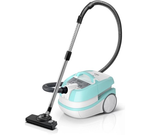 Пылесос моющий Bosch BWD420HYG 2000Вт бирюзовый/белый