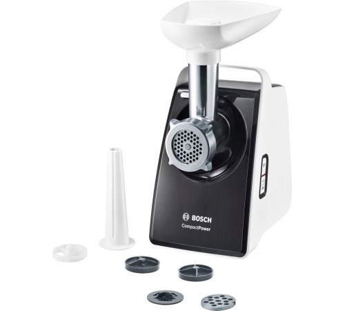 Мясорубка Bosch MFW3612A 1600Вт белый/черный