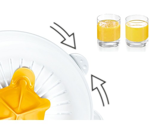 Соковыжималка цитрусовая Bosch MCP3500N 21Вт рез.сок.:800мл. белый