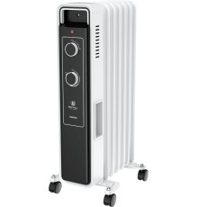 Радиатор масляный Royal Clima PARMA ROR-PR7-1500M 1500Вт белый/черный