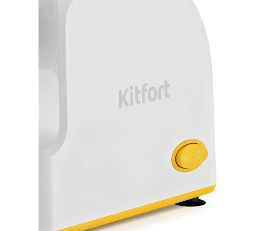 Мясорубка Kitfort КТ-2113-2 1000Вт белый/желтый Мясорубка Kitfort КТ-2113-2 1000Вт белый/желтый