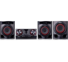 Минисистема LG XBOOM CJ45 черный 720Вт CD CDRW FM USB BT