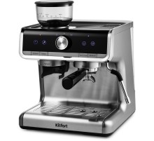 Кофеварка рожковая Kitfort КТ-789 1550Вт серебристый