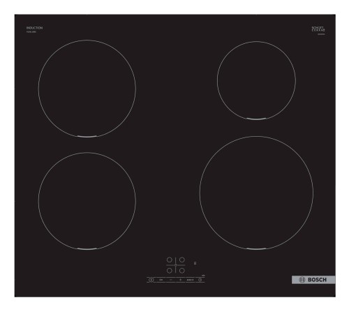 Индукционная варочная поверхность Bosch Serie 4 PUE611BB5E черный Индукционная варочная поверхность Bosch Serie 4 PUE611BB5E черный