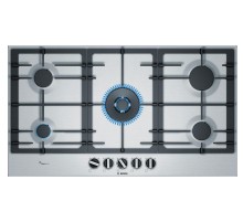 Газовая варочная поверхность Bosch PCR9A5B90M нержавеющая сталь