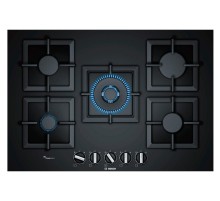 Газовая варочная поверхность Bosch PPQ7A6B20 черный
