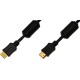 Кабель аудио-видео Premier 5-813 HDMI (m)/HDMI (m) 1.5м. феррит.кольца позолоч.конт. черный (5-813 1.5)
