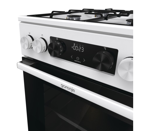 Плита Комбинированная Gorenje GK5C60WJ белый (без крышки) реш.сталь