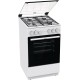 Плита Газовая Gorenje GGI5A21WH белый (стеклянная крышка) реш.сталь