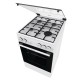 Плита Газовая Gorenje GGI5A21WH белый (стеклянная крышка) реш.сталь