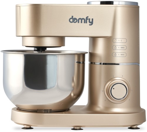 Миксер планетарный Domfy DSC-KM301 1200Вт золотистый Миксер планетарный Domfy DSC-KM301 1200Вт золотистый