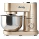 Миксер планетарный Domfy DSC-KM301 1200Вт золотистый