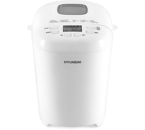Хлебопечь Hyundai HYBM-M0714 550Вт белый Хлебопечь Hyundai HYBM-M0714 550Вт белый