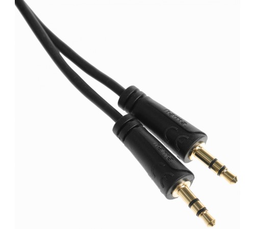 Кабель аудио Hama H-205115 Jack 3.5 (m)/Jack 3.5 (m) 0.75м. черный (уп.:1шт) (00205115) Кабель аудио Hama H-205115 Jack 3.5 (m)/Jack 3.5 (m) 0.75м. черный (уп.:1шт) (00205115)