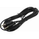 Кабель аудио Hama H-205115 Jack 3.5 (m)/Jack 3.5 (m) 0.75м. черный (уп.:1шт) (00205115)