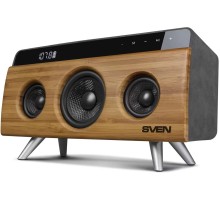 Колонка порт. Sven АС HA-930 дерево/черный 30W 1.0 BT/3.5Jack/USB 2200mAh