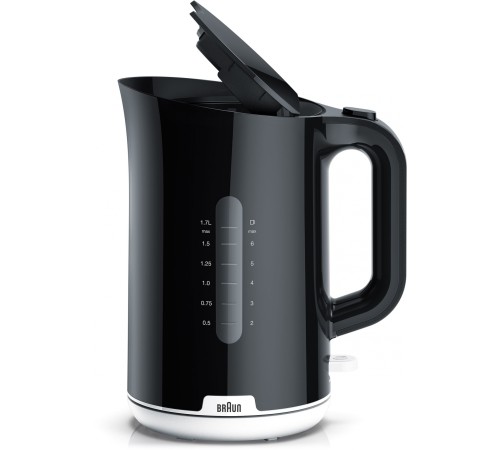 Чайник электрический Braun WK1100BK 1.7л. 2200Вт черный корпус: пластик Чайник электрический Braun WK1100BK 1.7л. 2200Вт черный корпус: пластик