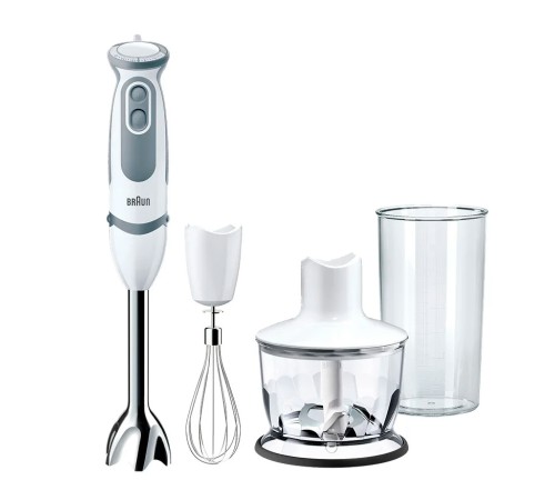 Блендер погружной Braun MQ5235WH 1000Вт белый/серый Блендер погружной Braun MQ5235WH 1000Вт белый/серый