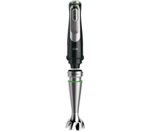 Блендер погружной Braun MQ9135XI черный/серебристый Блендер погружной Braun MQ9135XI черный/серебристый