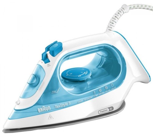 Утюг Braun SI3053BL 2400Вт голубой/белый Утюг Braun SI3053BL 2400Вт голубой/белый