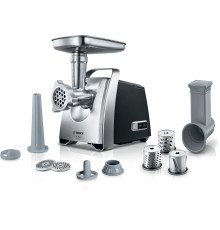 Мясорубка Bosch MFW68640 2200Вт серебристый/черный