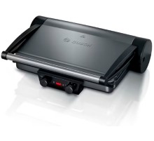 Электрогриль Bosch TCG4215 2000Вт серебристый/черный