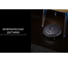 Пылесос-робот Polaris Aqua PVCR 3200 IQ Home 40Вт темно-серый/серый