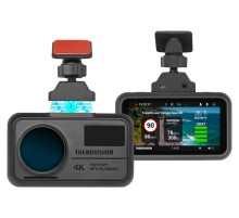 Видеорегистратор с радар-детектором TrendVision Hybrid Signature Real 4K GPS ГЛОНАСС черный