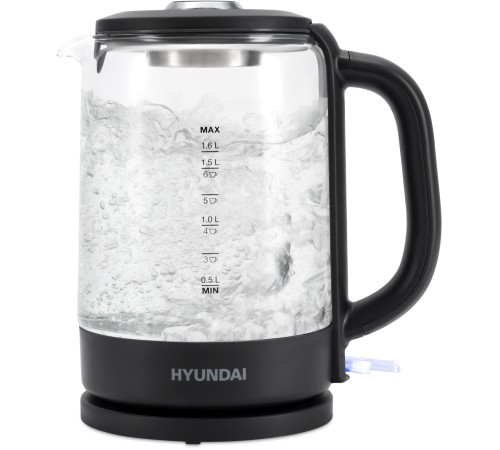 Чайник электрический Hyundai HYK-G3402 1.7л. 2200Вт серый/серебристый корпус: стекло/пластик Чайник электрический Hyundai HYK-G3402 1.7л. 2200Вт серый/серебристый корпус: стекло/пластик