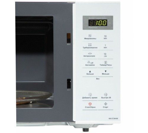 Микроволновая Печь Panasonic NN-ST34HWZPE 25л. 800Вт белый Микроволновая Печь Panasonic NN-ST34HWZPE 25л. 800Вт белый
