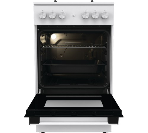 Плита Газовая Gorenje GG5A11WF белый (без крышки) реш.чугун