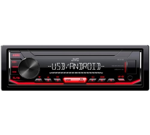 Автомагнитола JVC KD-X152M 1DIN 4x50Вт RDS Автомагнитола JVC KD-X152M 1DIN 4x50Вт RDS