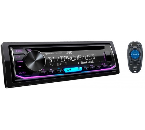 Автомагнитола JVC KD-T902BT 1DIN 4x50Вт v3.0 DSP 3 RDS