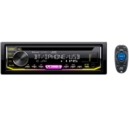 Автомагнитола JVC KD-T902BT 1DIN 4x50Вт v3.0 DSP 3 RDS