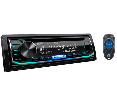 Автомагнитола JVC KD-T902BT 1DIN 4x50Вт v3.0 DSP 3 RDS