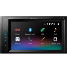 Автомагнитола Pioneer DMH-A245BT 2DIN 4x50Вт 6.2" ПДУ RDS