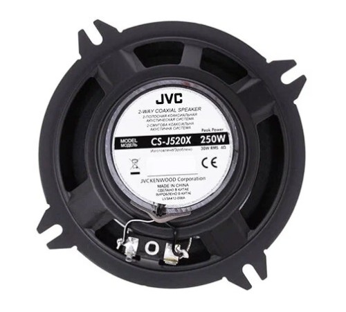 Колонки автомобильные JVC CS-J520X (без решетки) 250Вт 91дБ 4Ом 13см (5дюйм) (ком.:2кол.) коаксиальные двухполосные Колонки автомобильные JVC CS-J520X (без решетки) 250Вт 91дБ 4Ом 13см (5дюйм) (ком.:2кол.) коаксиальные двухполосные
