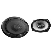 Колонки автомобильные Kenwood KFC-S6966 400Вт 91дБ 4Ом 16x23см (6x9дюйм) (ком.:2кол.) коаксиальные трехполосные
