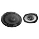 Колонки автомобильные Kenwood KFC-S6966 400Вт 91дБ 4Ом 16x23см (6x9дюйм) (ком.:2кол.) коаксиальные трехполосные