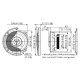 Колонки автомобильные Kenwood KFC-S1066 220Вт 88дБ 4Ом 10см (4дюйм) (ком.:2кол.) коаксиальные двухполосные