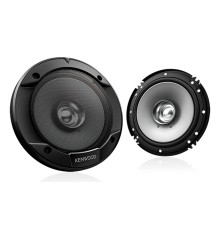 Колонки автомобильные Kenwood KFC-S1656 (без решетки) 330Вт 87дБ 4Ом 16см (6.5дюйм) (ком.:2кол.) коаксиальные однополосные
