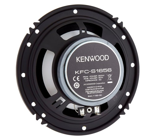 Колонки автомобильные Kenwood KFC-S1656 (без решетки) 330Вт 87дБ 4Ом 16см (6.5дюйм) (ком.:2кол.) коаксиальные однополосные Колонки автомобильные Kenwood KFC-S1656 (без решетки) 330Вт 87дБ 4Ом 16см (6.5дюйм) (ком.:2кол.) коаксиальные однополосные