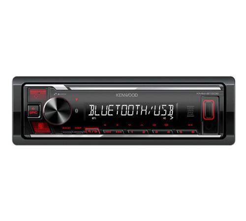 Автомагнитола Kenwood KMM-BT208 1DIN 4x50Вт Автомагнитола Kenwood KMM-BT208 1DIN 4x50Вт