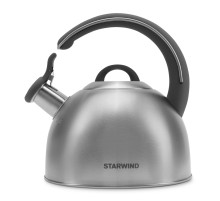 Чайник металлический Starwind Chef Family 2.8л. серебристый (SW-CH1106)