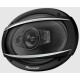 Колонки автомобильные Pioneer TS-A6997S 700Вт 91дБ 4Ом 15x23см (6x9дюйм) (ком.:2кол.) коаксиальные пятиполосные